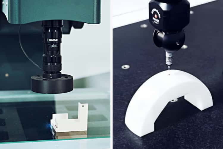 Injecion molding VMS-CMM inspection