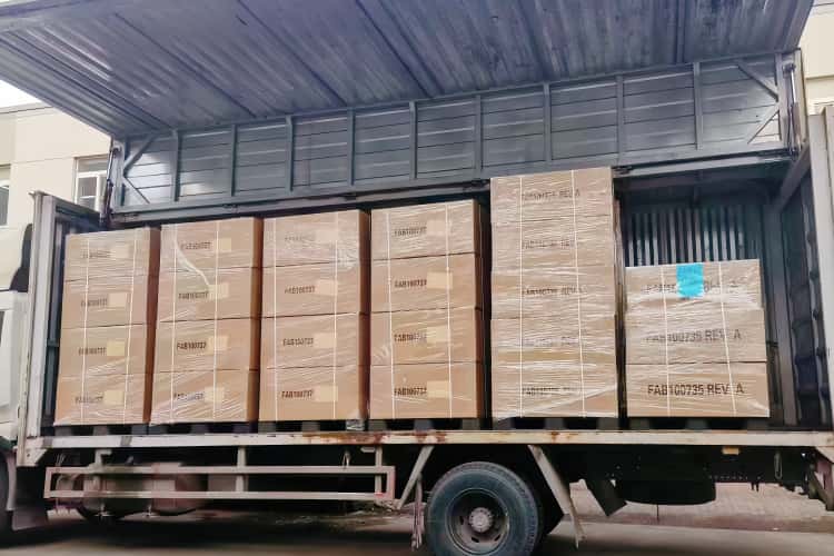 Injection molded parts delivery